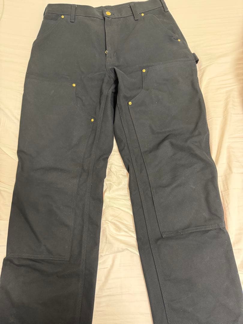 カーハート ダブルニーワークパンツ Carhartt B01 ブラック