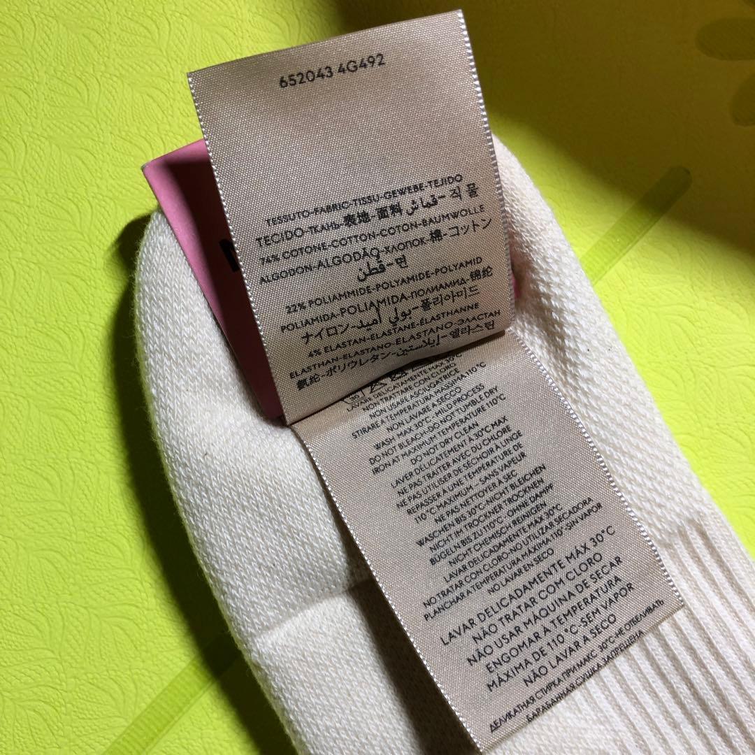 GUCCI ×THE NORTH FACE⭐️ソックス　新品未使用　メンズ　M