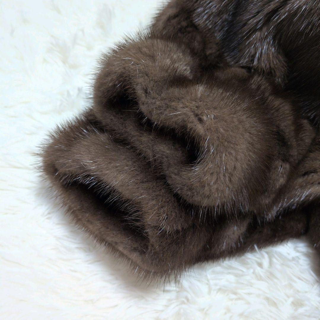 【極美品】サガミンク　SURELLE MEISEL-PESKINファーコート