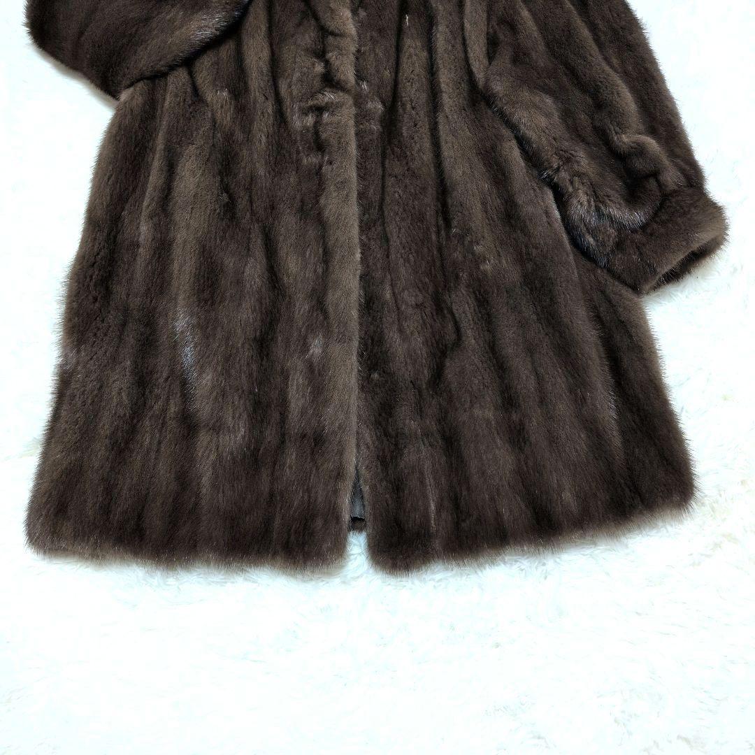 【極美品】サガミンク　SURELLE MEISEL-PESKINファーコート