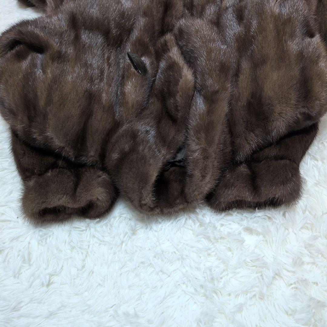 【極美品】サガミンク　SURELLE MEISEL-PESKINファーコート