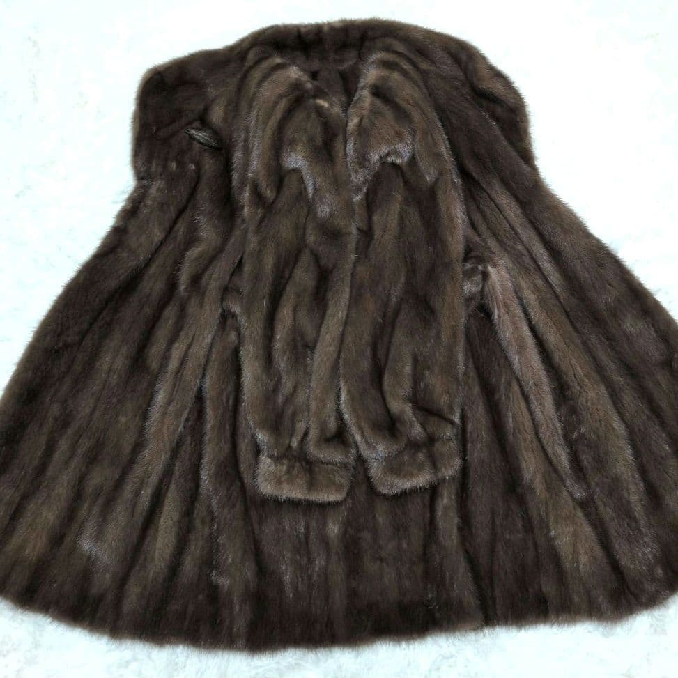 【極美品】サガミンク　SURELLE MEISEL-PESKINファーコート