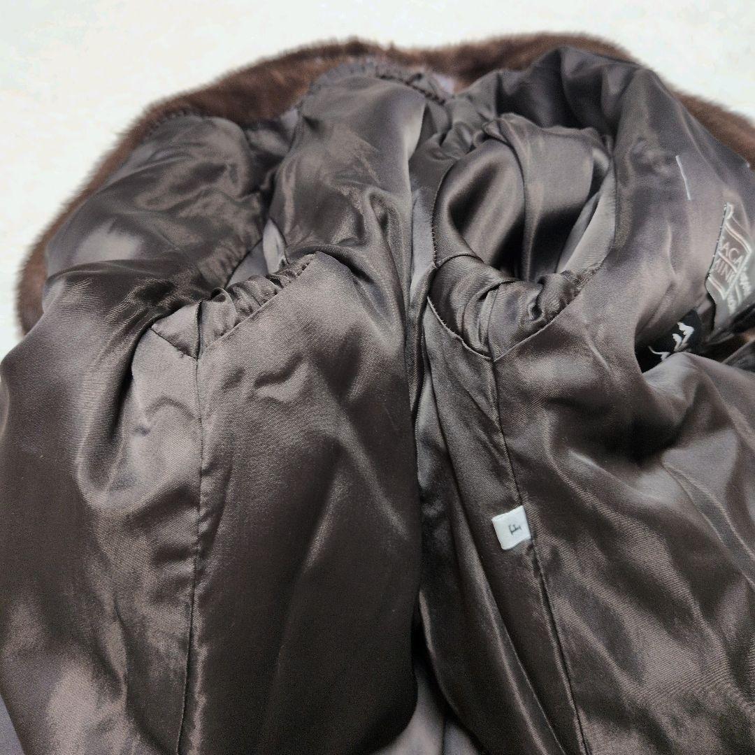 【極美品】サガミンク　SURELLE MEISEL-PESKINファーコート