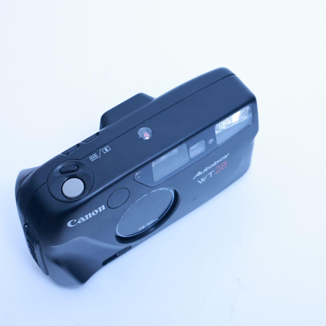 フィルムカメラ Canon Autoboy WT 電池付28mm単焦点