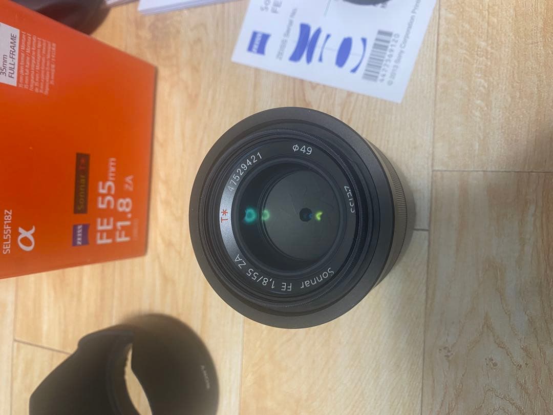 レンズ(単焦点) SONY Sonnar T* FE 55mm F1.8 ZA SEL55F18Z