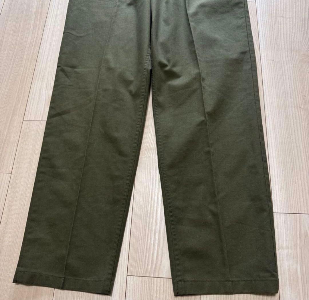 g*i様 美品　80s US army ベイカーパンツ　カーキ　ファティーグ　O