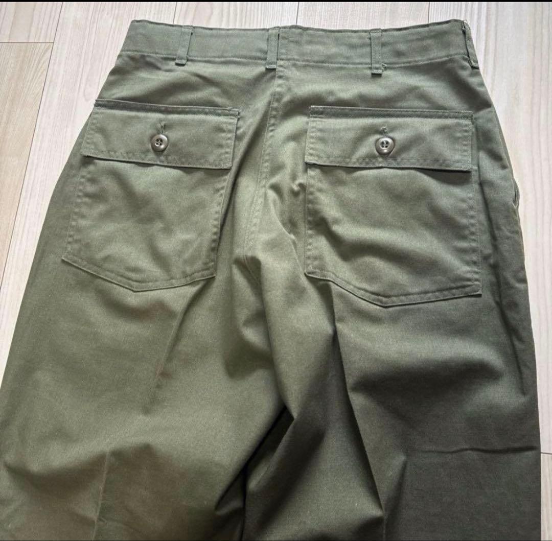 g*i様 美品　80s US army ベイカーパンツ　カーキ　ファティーグ　O