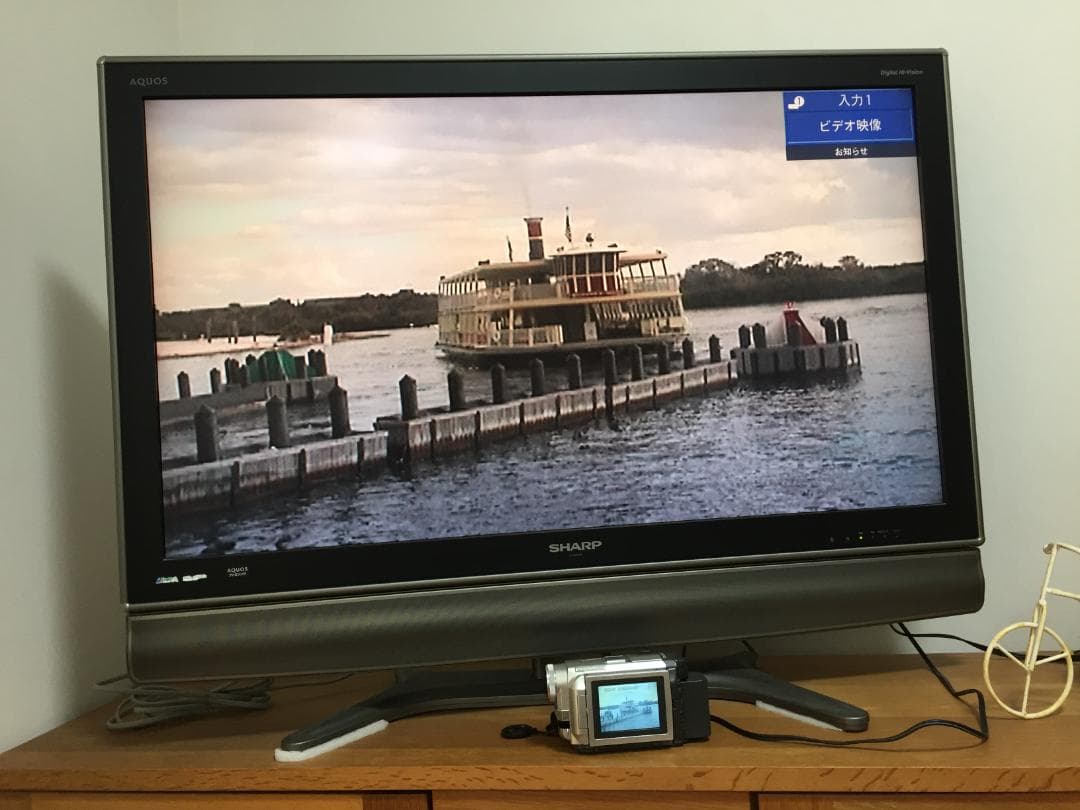 撮影再生ダビングOK　Panasonic　NV-DB1　付属品あり　液晶大画面