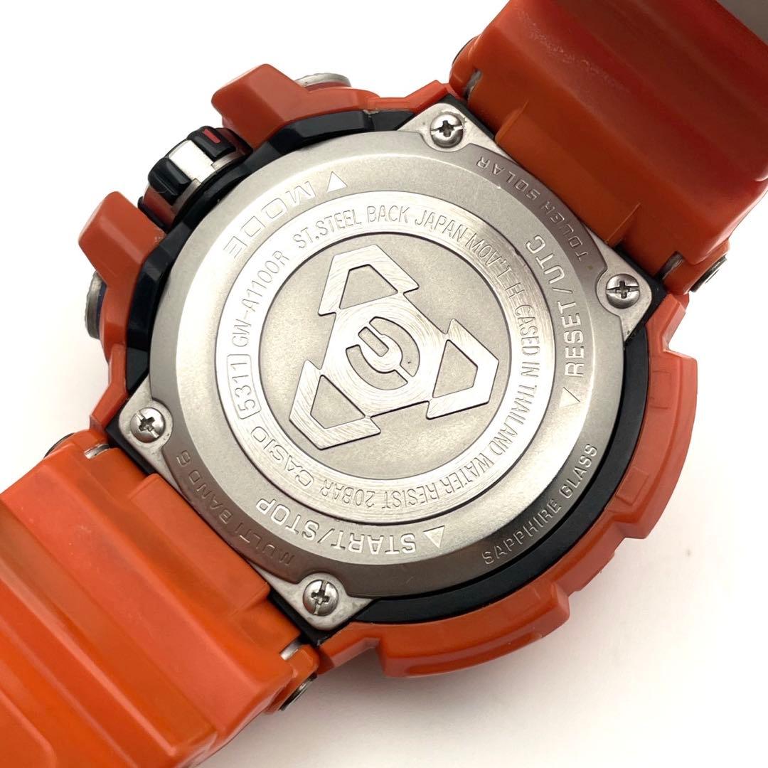 【稼働】G-SHOCK GW-A1100R スカイコックピット 電波ソーラー