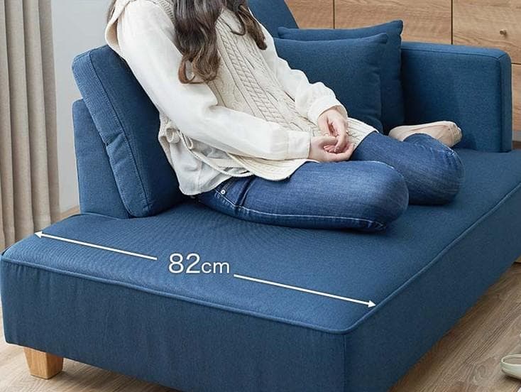 ✨美品✨LOWYA ロウヤ カウチソファ 2人掛け オットマン付 グレー①✨