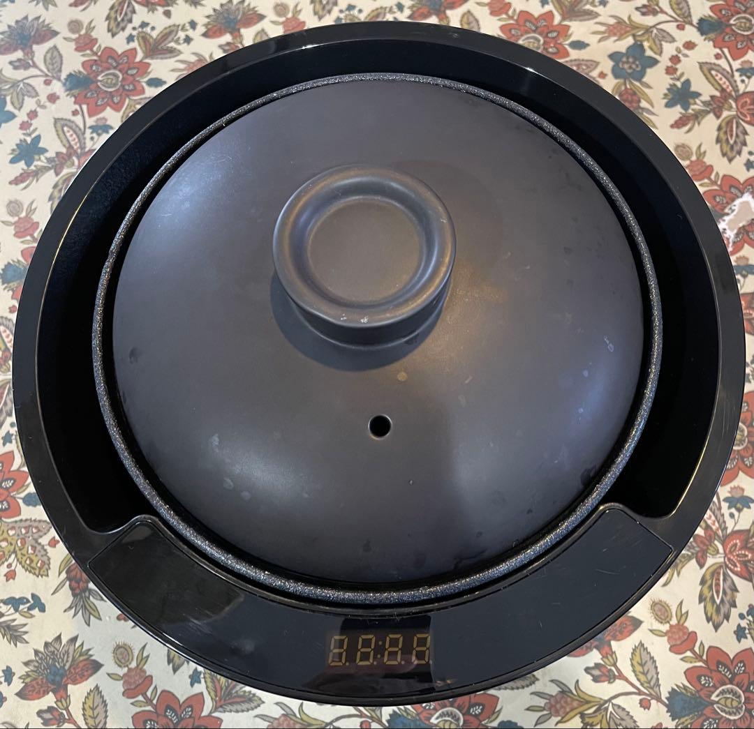 ソウイ SOUYI 土鍋炊飯器 フッ素/テフロン加工なし SY-150-BK