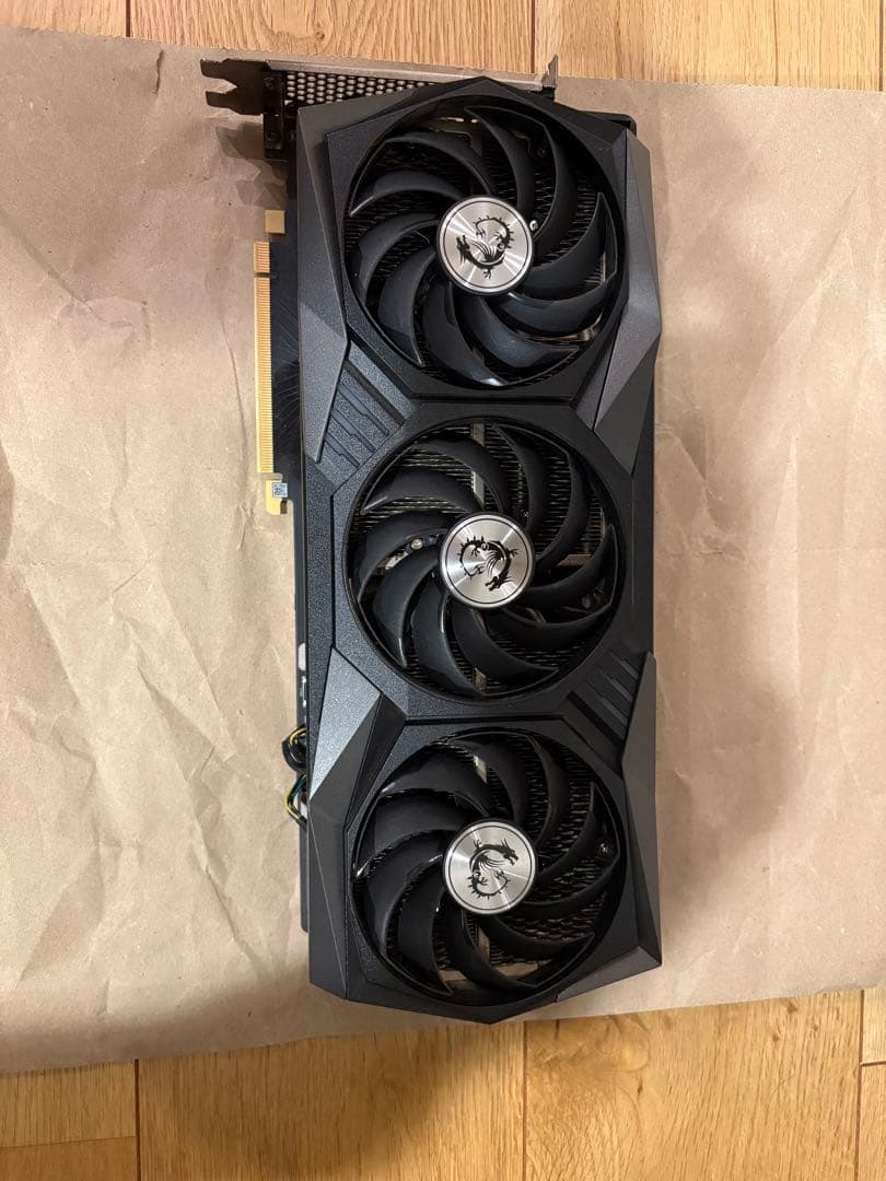 MSI GeForce RTX 3070 GAMING X TRIO動作確認済