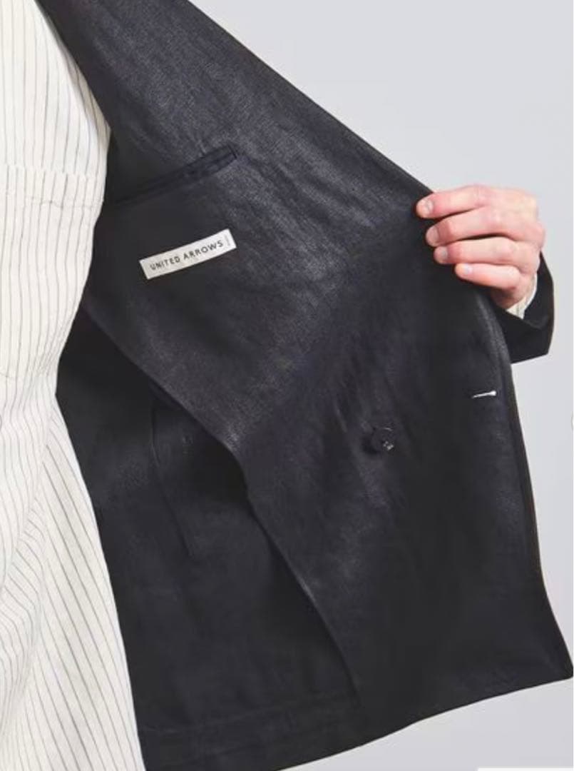 UNITED ARROWS オーディナリー ヘリンボーン ブレザー SIZE L