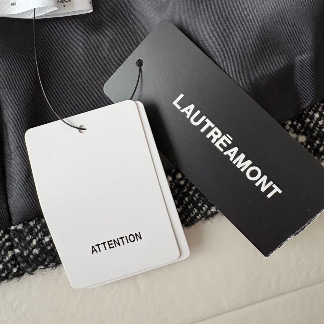 未使用✨定価5万《ロートレアモン》24AW ネップツイードジャケット 38