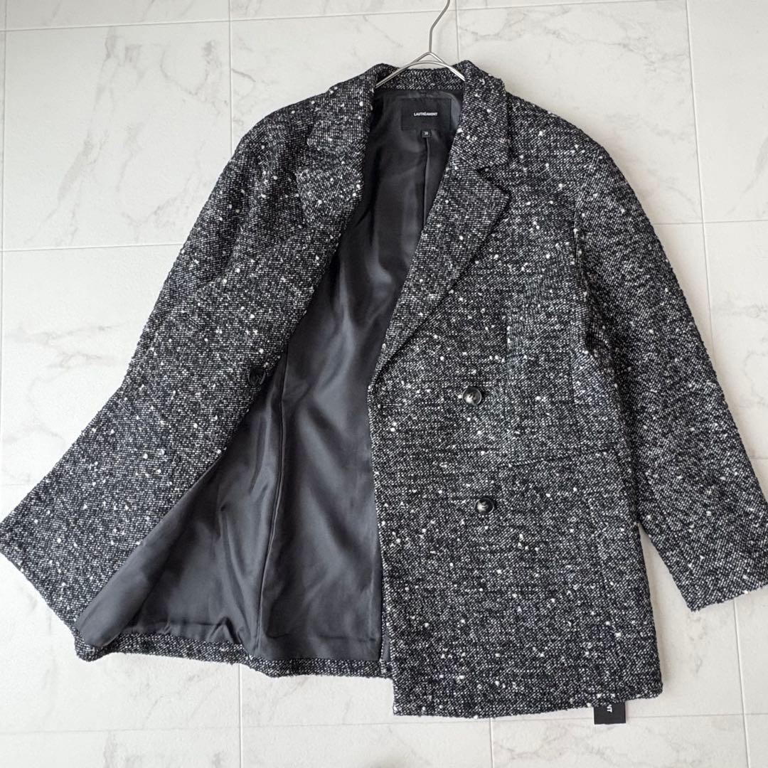 未使用✨定価5万《ロートレアモン》24AW ネップツイードジャケット 38