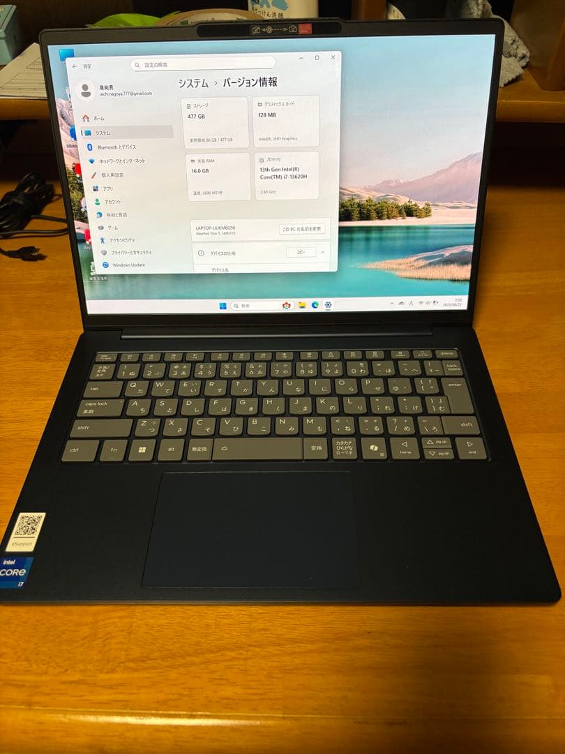 Windowsノート本体 Lenovo IdeaPad Slim 5i Gen 10 (intel)