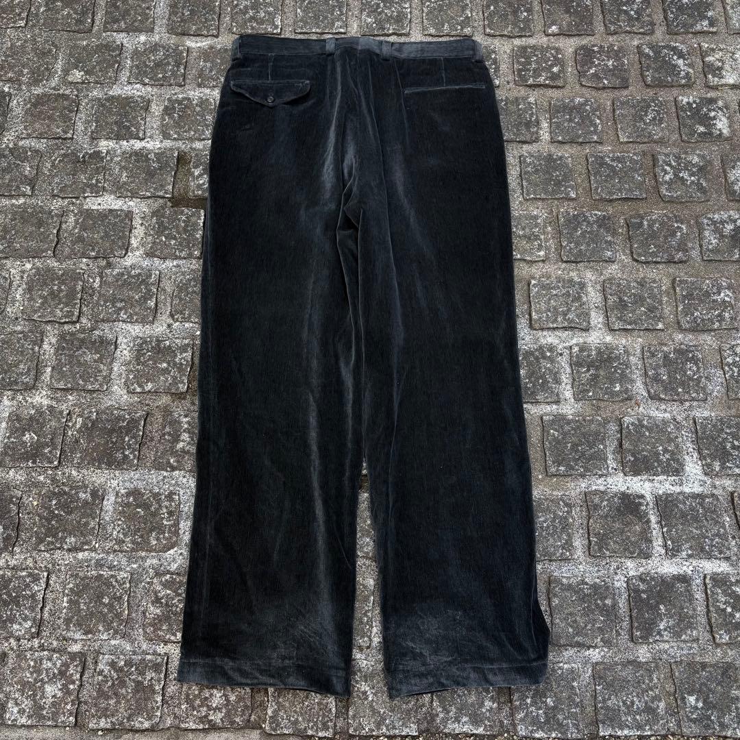 一点物 Pierre Cardin ピエールカルダン ベロア パンツ 太め