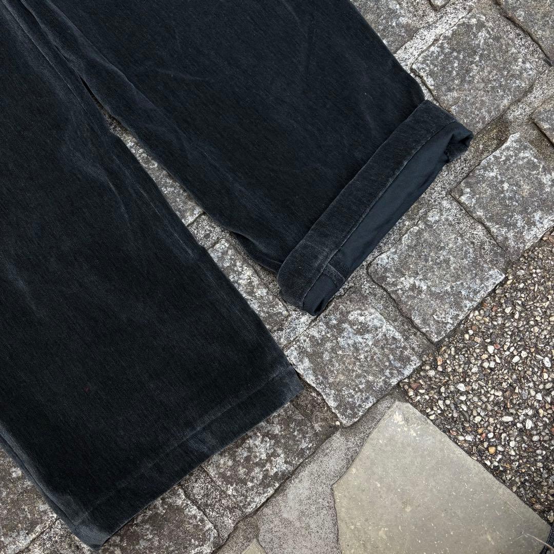一点物 Pierre Cardin ピエールカルダン ベロア パンツ 太め