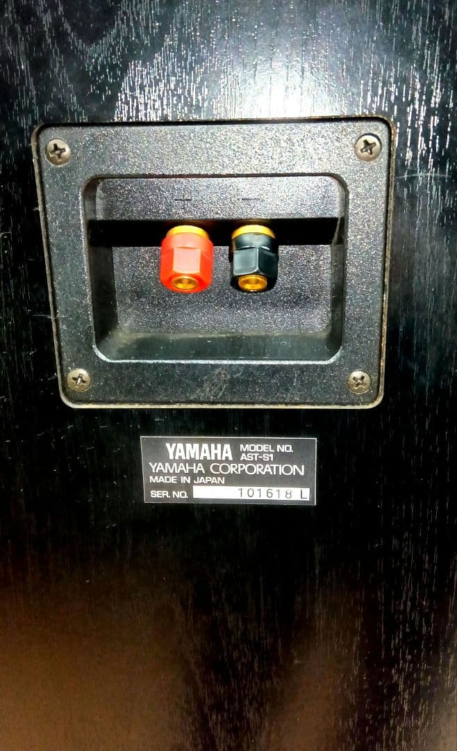 送料無料 エッジ交換済 YAMAHA ヤマハ AST-S1 2つ搭載 黒色
