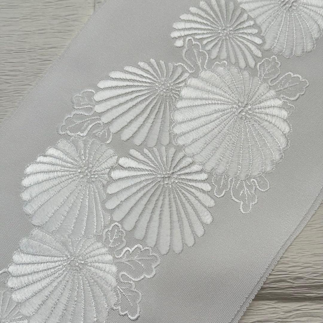 正絹 刺繍半襟 豪華 白地 振袖 訪問着 礼装用 成人式 結婚式 新品未使用品