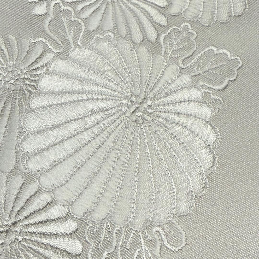 正絹 刺繍半襟 豪華 白地 振袖 訪問着 礼装用 成人式 結婚式 新品未使用品