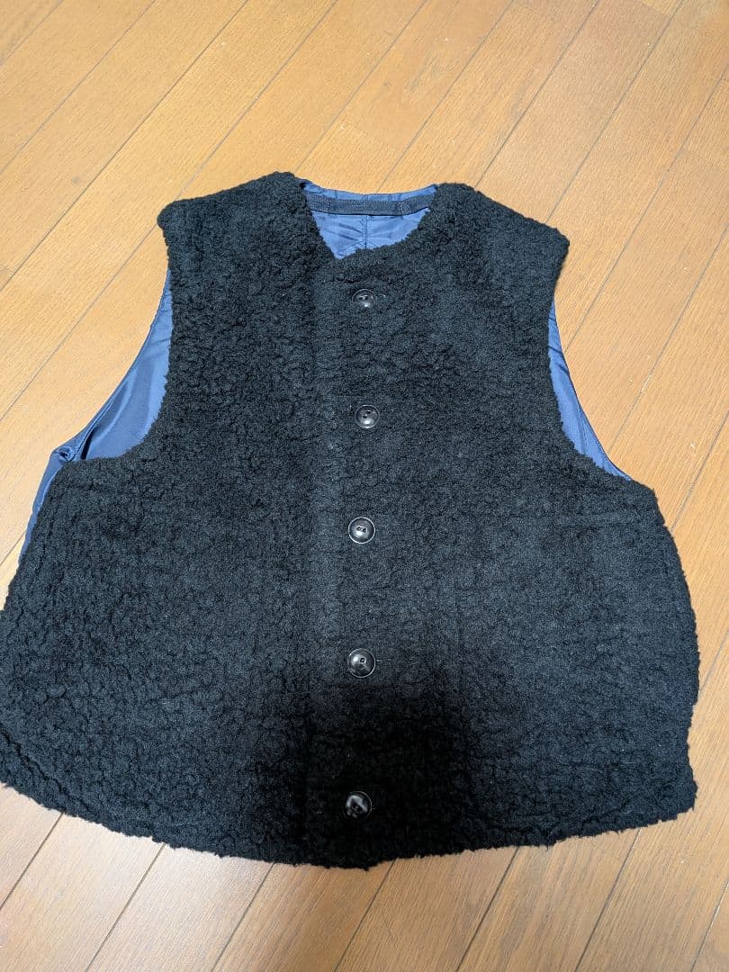 専用になりました！45R45rpm ウールボア×ナイロンのベスト