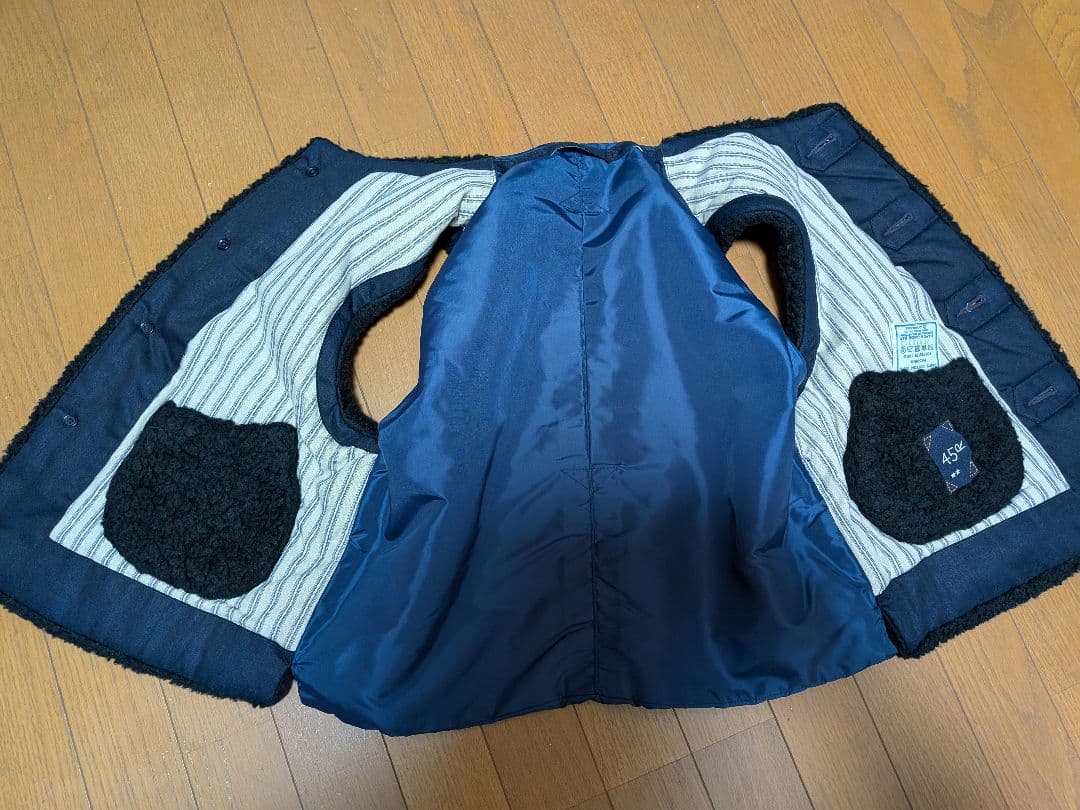 専用になりました！45R45rpm ウールボア×ナイロンのベスト