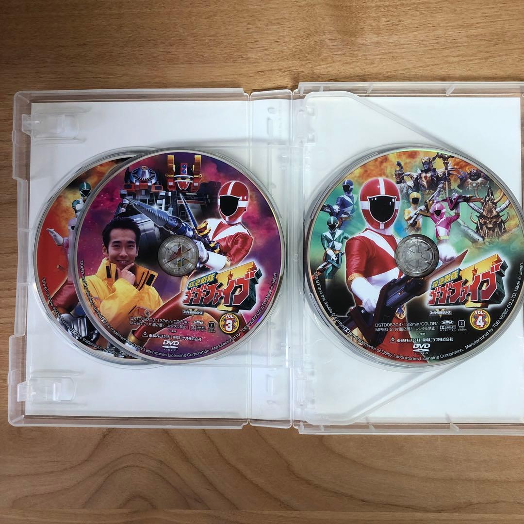 救急戦隊ゴーゴーファイブ DVD COLLECTION VOL1 VOL2セット