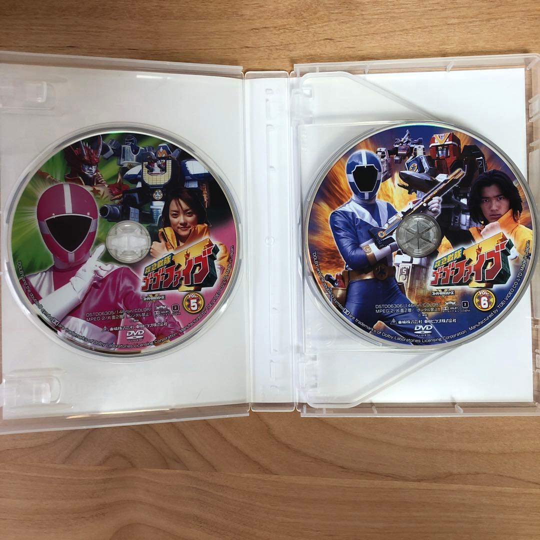 救急戦隊ゴーゴーファイブ DVD COLLECTION VOL1 VOL2セット