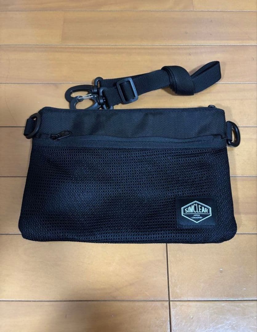 美品　SIMCLEAR ツナグバック　SQUARE Expandable 黒