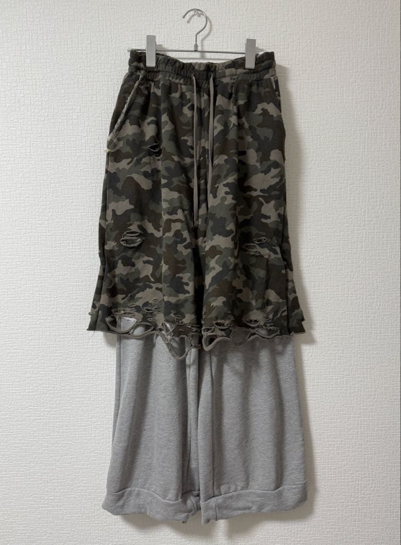 neith. Layered Crush Sweat Pants スウェット