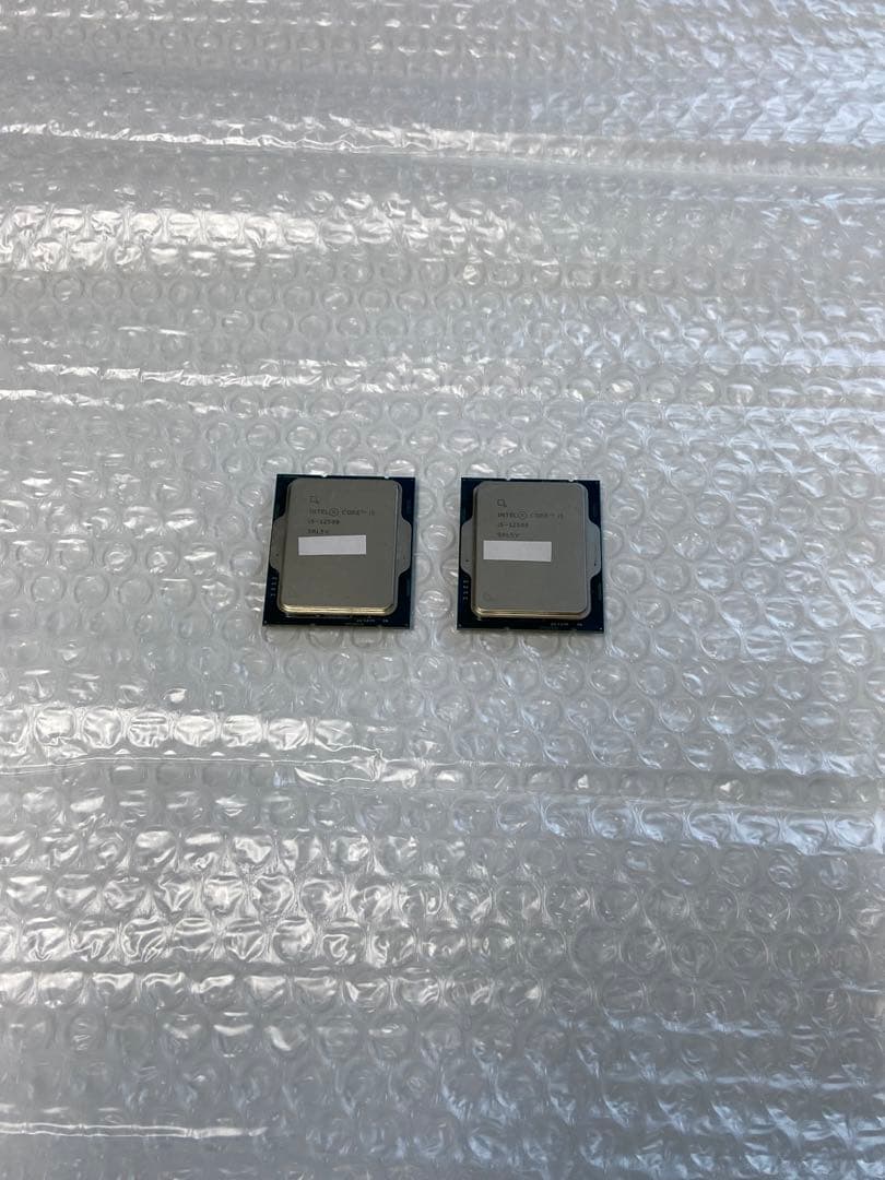 CPU INTEL CORE i5-12500 SRL5V 2枚 ジャンク