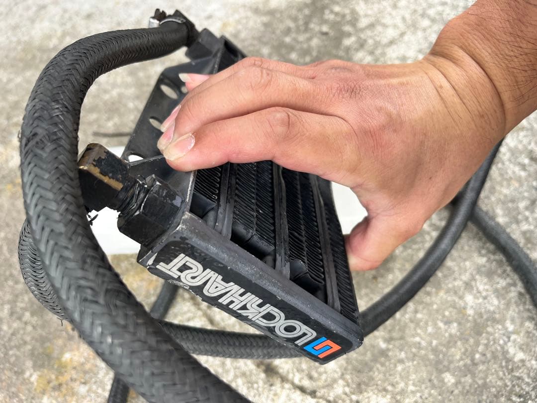 LOCKHART オイルクーラー 当時物 kz400fx kz650 kz750