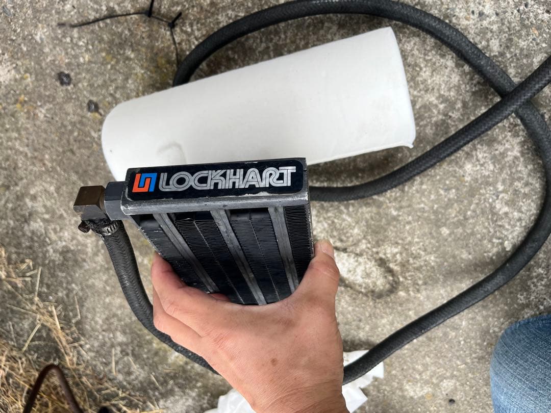 LOCKHART オイルクーラー 当時物 kz400fx kz650 kz750