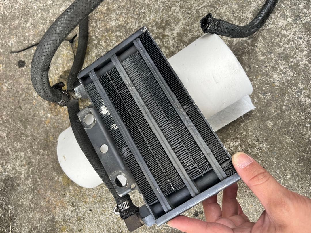 LOCKHART オイルクーラー 当時物 kz400fx kz650 kz750