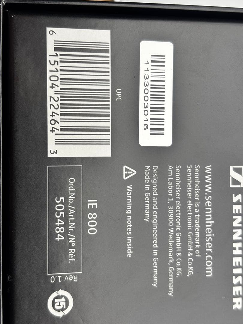 【希少・正規品】Sennheiser IE800