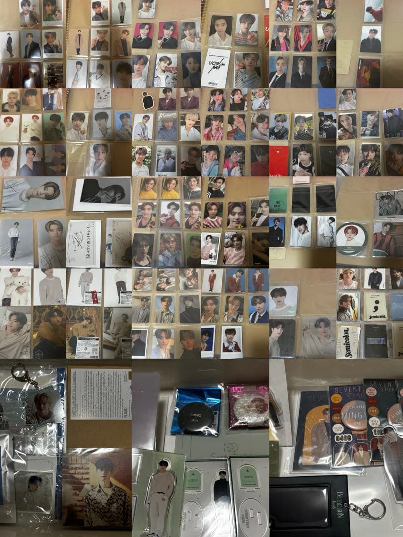 seventeen dino＋他メンバー　トレカ・グッズまとめ売り