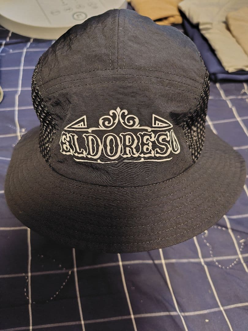 ELDORESOエルドラッソジュマハット ランニングハット日本製Mサイズブラック