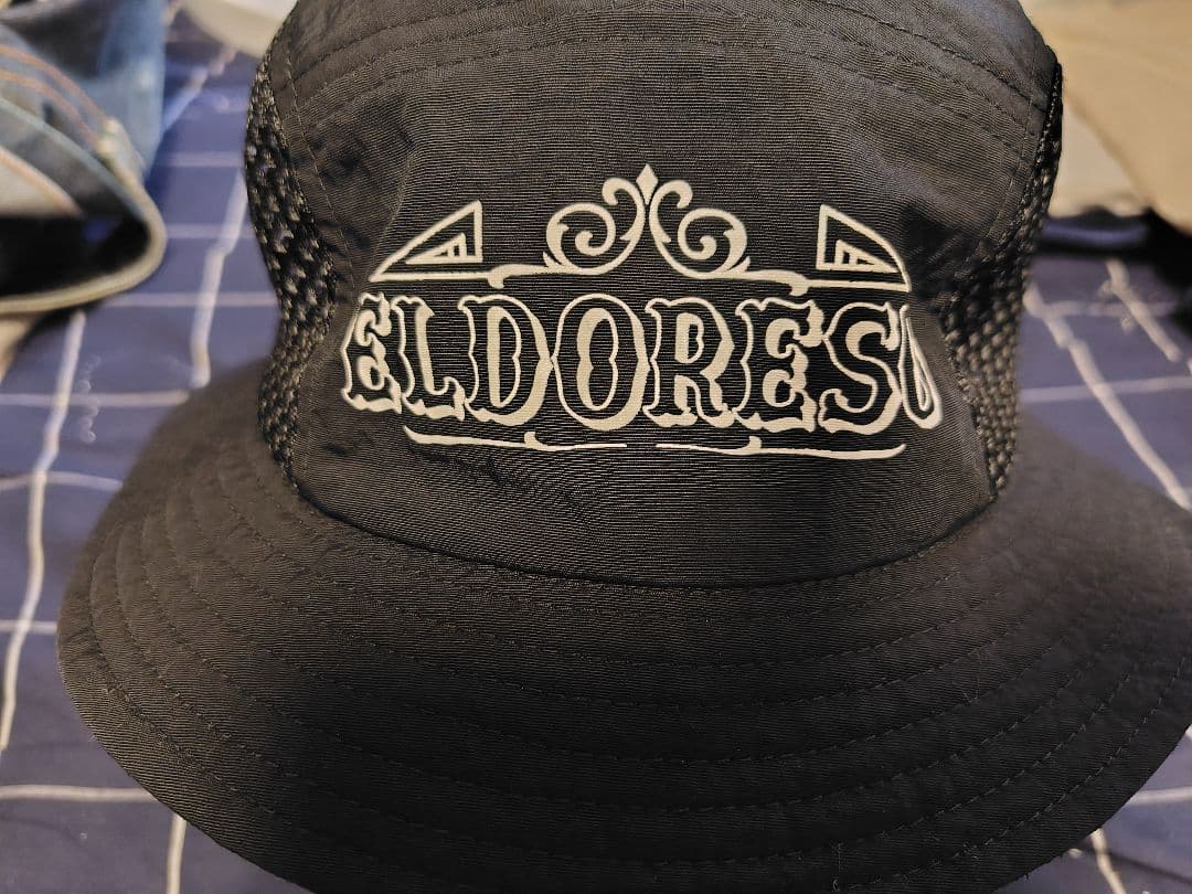 ELDORESOエルドラッソジュマハット ランニングハット日本製Mサイズブラック