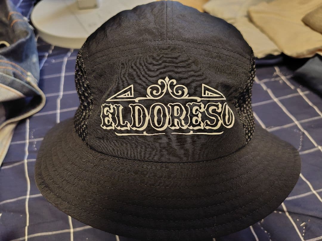 ELDORESOエルドラッソジュマハット ランニングハット日本製Mサイズブラック