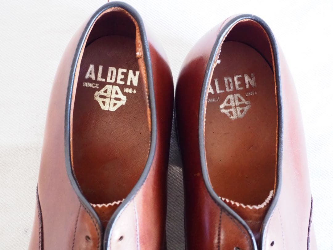 靴 Alden 920 Straight tip dress shoes