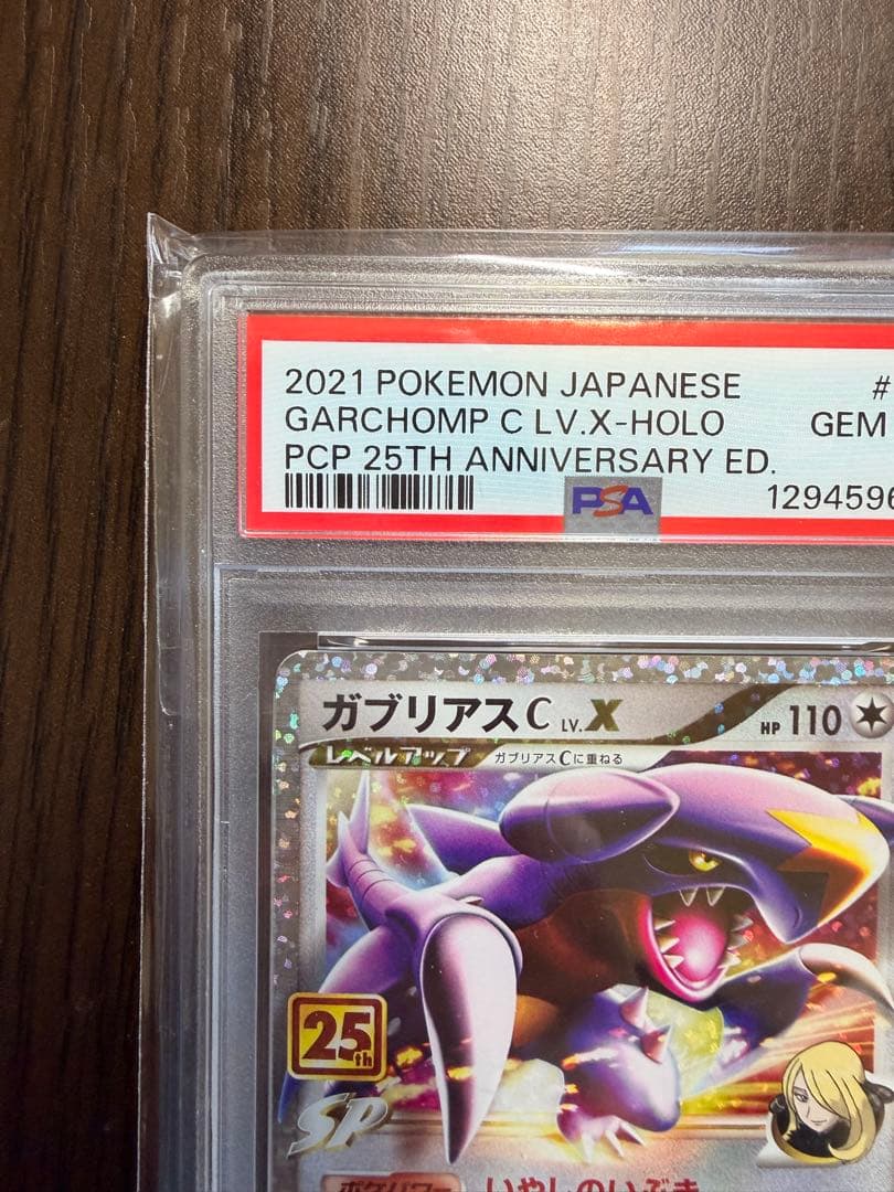PSA10 ガブリアス 25周年記念版　ポケモンカード