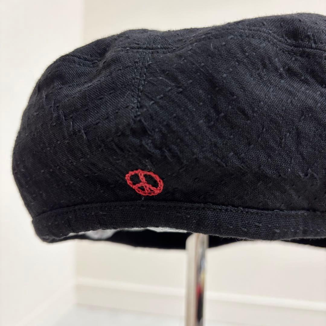 極美品✨ポータークラシック porter classic ベレー帽 刺繍カスタム