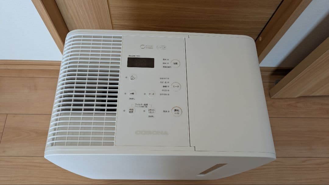 CORONA UF-HV124R(W) ハイブリッド式 加湿器