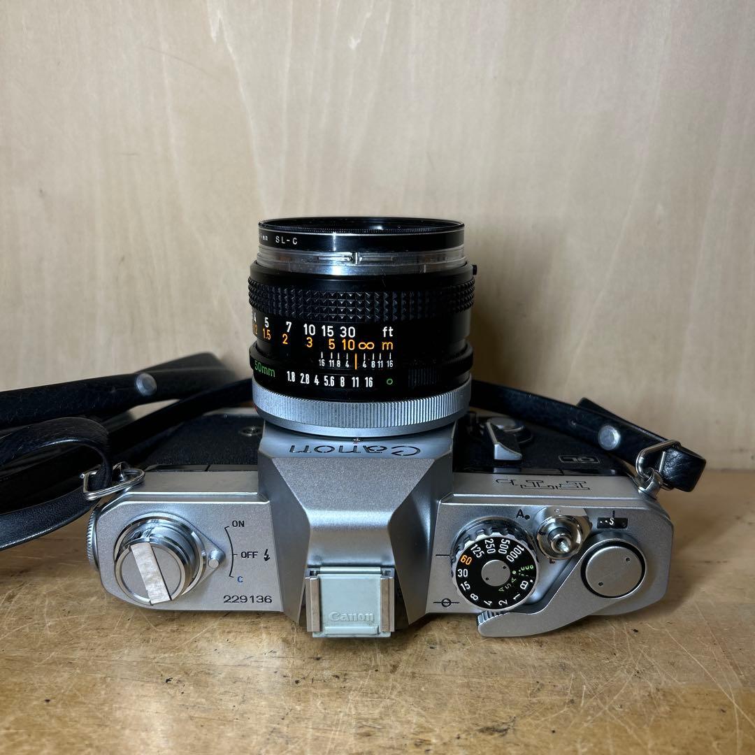Canon FTb QL+FD 50 f1.8 完動極美品　ケース付き