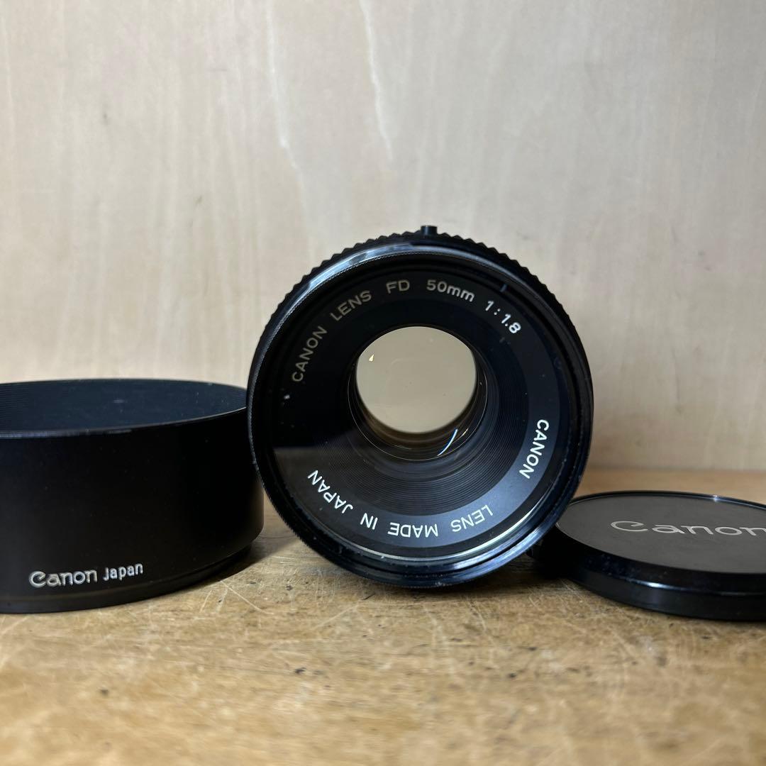 Canon FTb QL+FD 50 f1.8 完動極美品　ケース付き