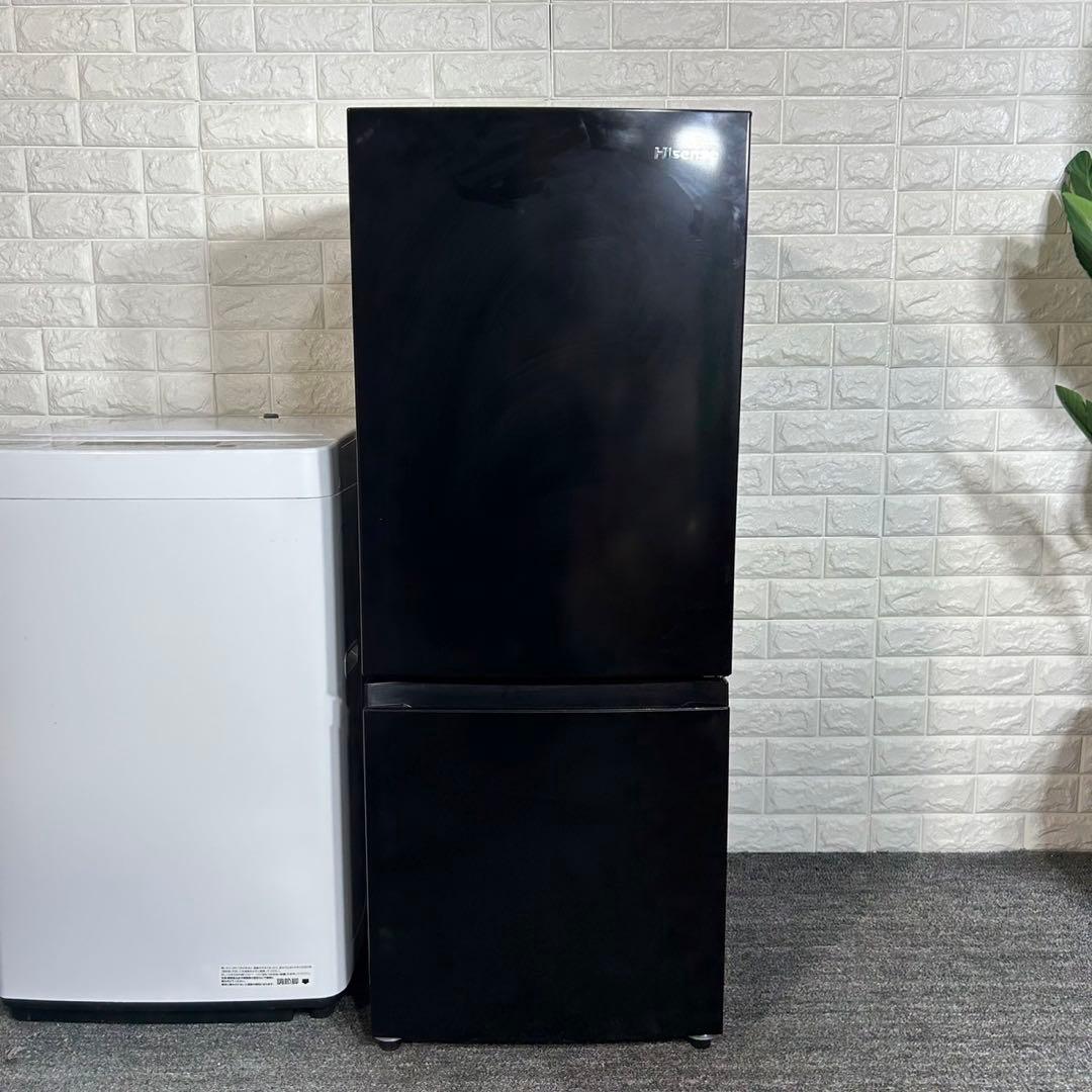 Hisense 家電 2点セット 冷蔵庫 154L 洗濯機 5.5kg C102