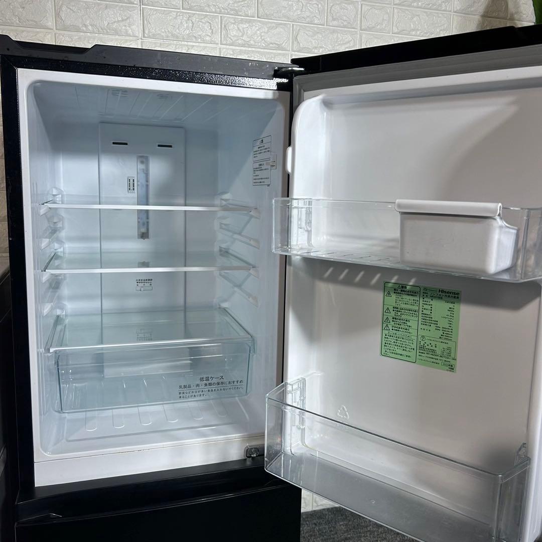 Hisense 家電 2点セット 冷蔵庫 154L 洗濯機 5.5kg C102