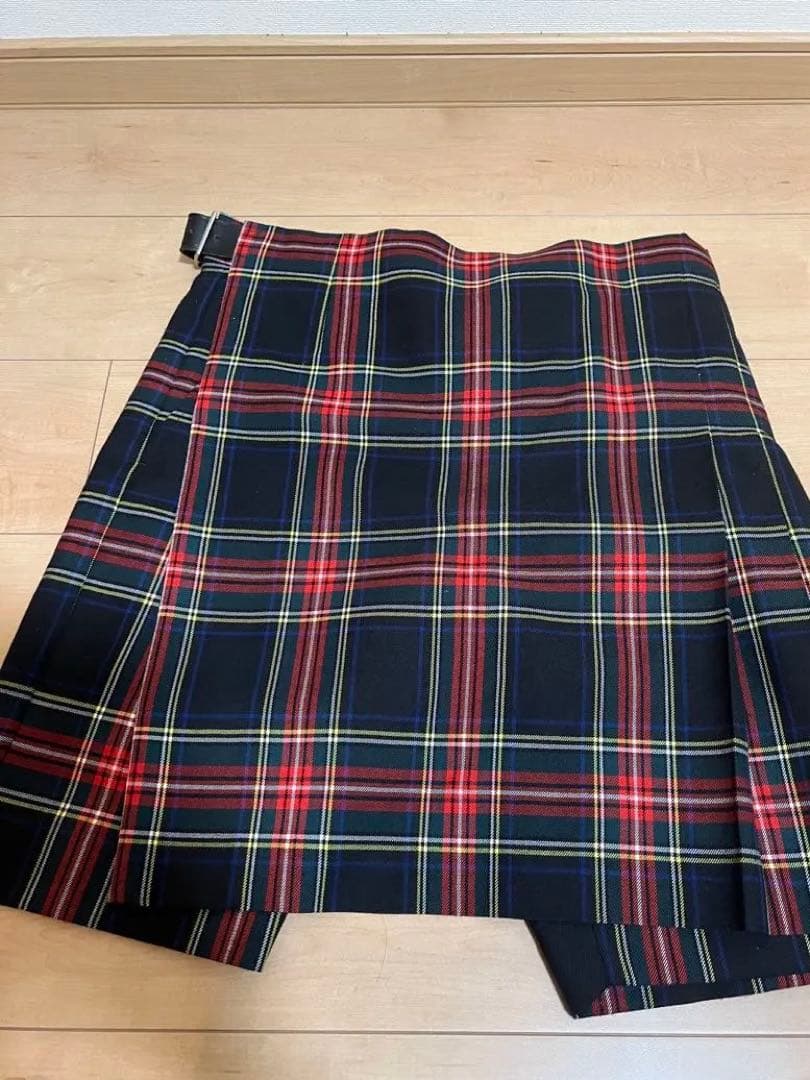 コムデギャルソンオムプリュス プリーツタータンチェックキュロットパンツ
