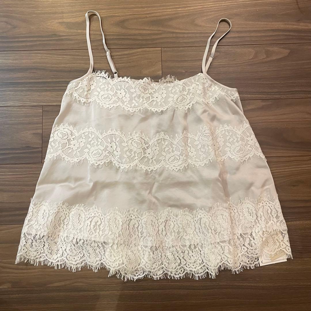 CADUNE レースキャミブラウス